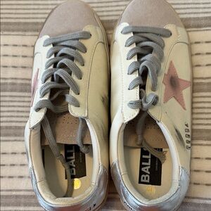 Ball Star Sneakers with Pink Star